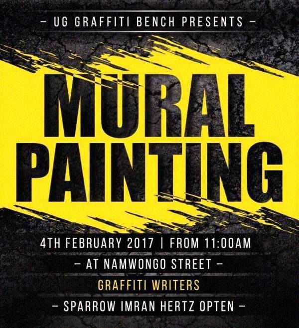 Six With Sparrow; talks Graffiti & Mural Painting event on 4 February