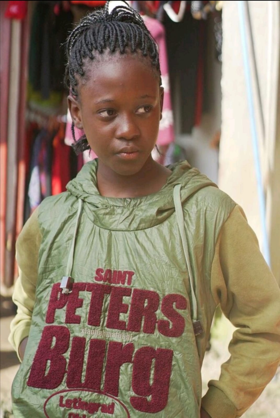 Stone Age is  a  9 year old with a dream to be the best hip hop artist- watch her “Kyekimu” video